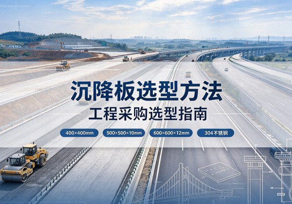 昌邑沉降板选择方法
