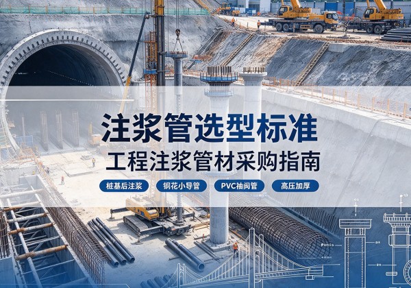 昌邑注浆管选型标准